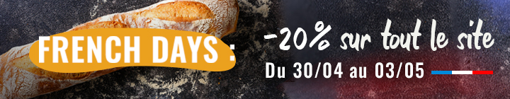 French Days : -20% sur tout le site