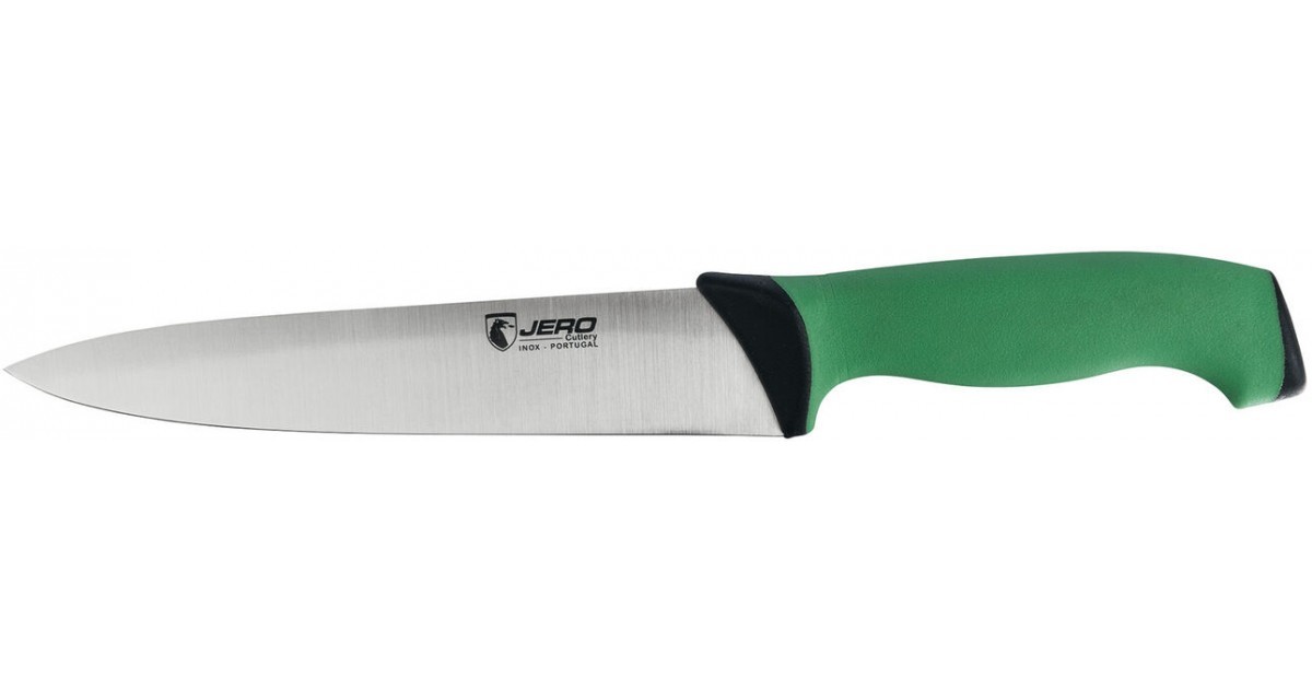 Couteau à légumes Ecoline manche vert 25 cm. - JERO
