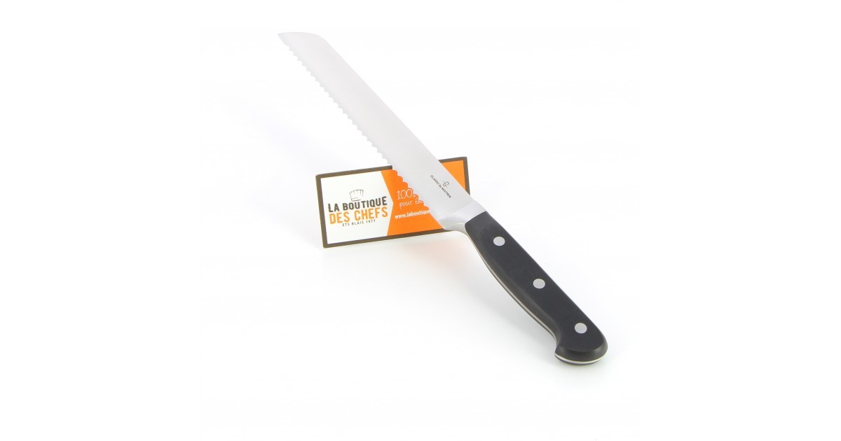 Couteau Petit Pain - Lame 11cm crantée 6mm | Classic Bois