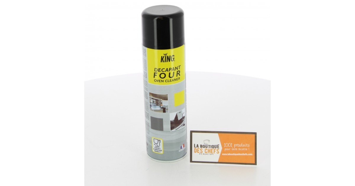 Décapant four contact alimentaire spray 750ml KING