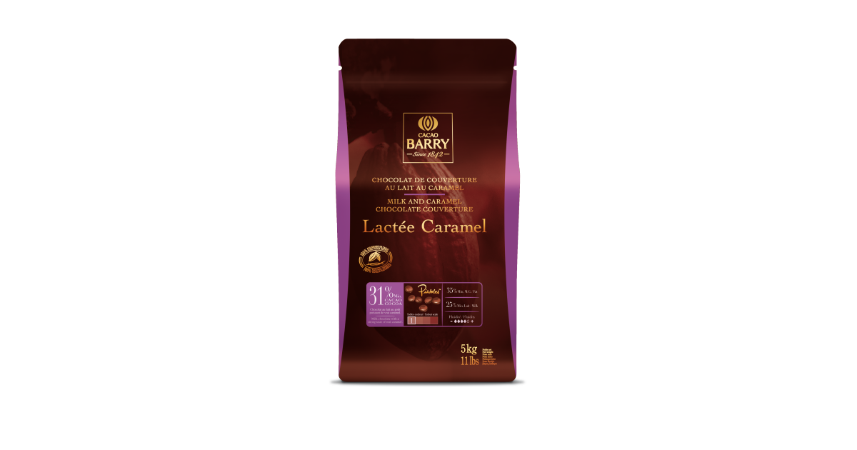Chocolat Barry lactée caramel 31% - 1 Kg