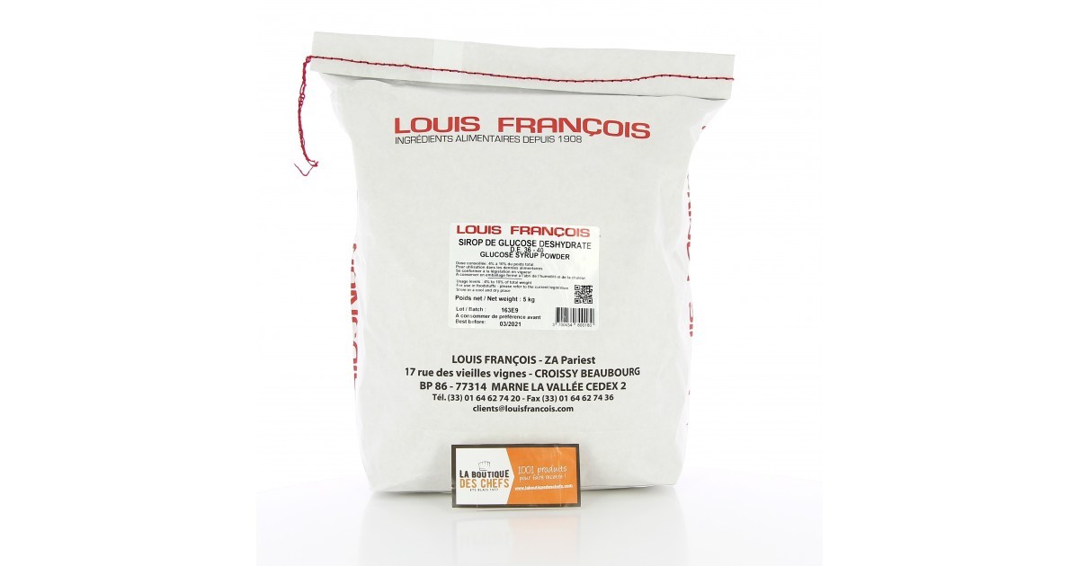 Sirop de glucose - 1 kg - Louis François 