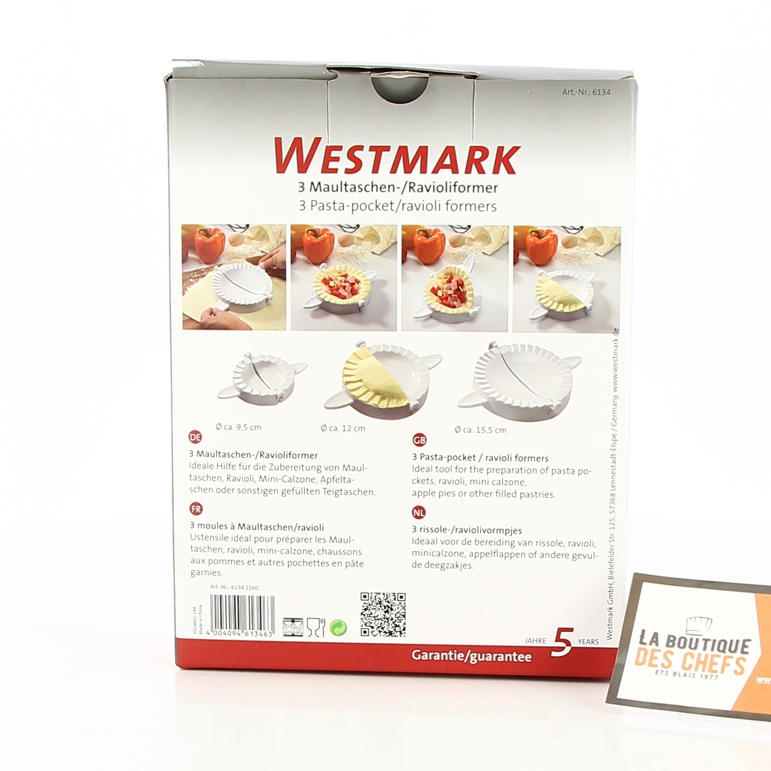 Porte-beurre, 14,3 × 9,4 cm, plastique - Westmark