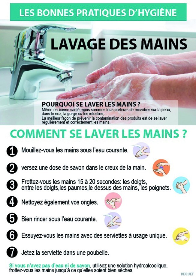 "se laver les mains'S Affiche Draper 73157 