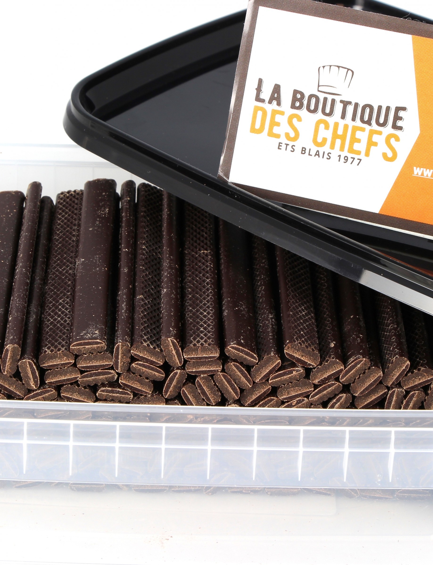160 bâtons de boulangers chocolat noir pour pains aux Chocolat