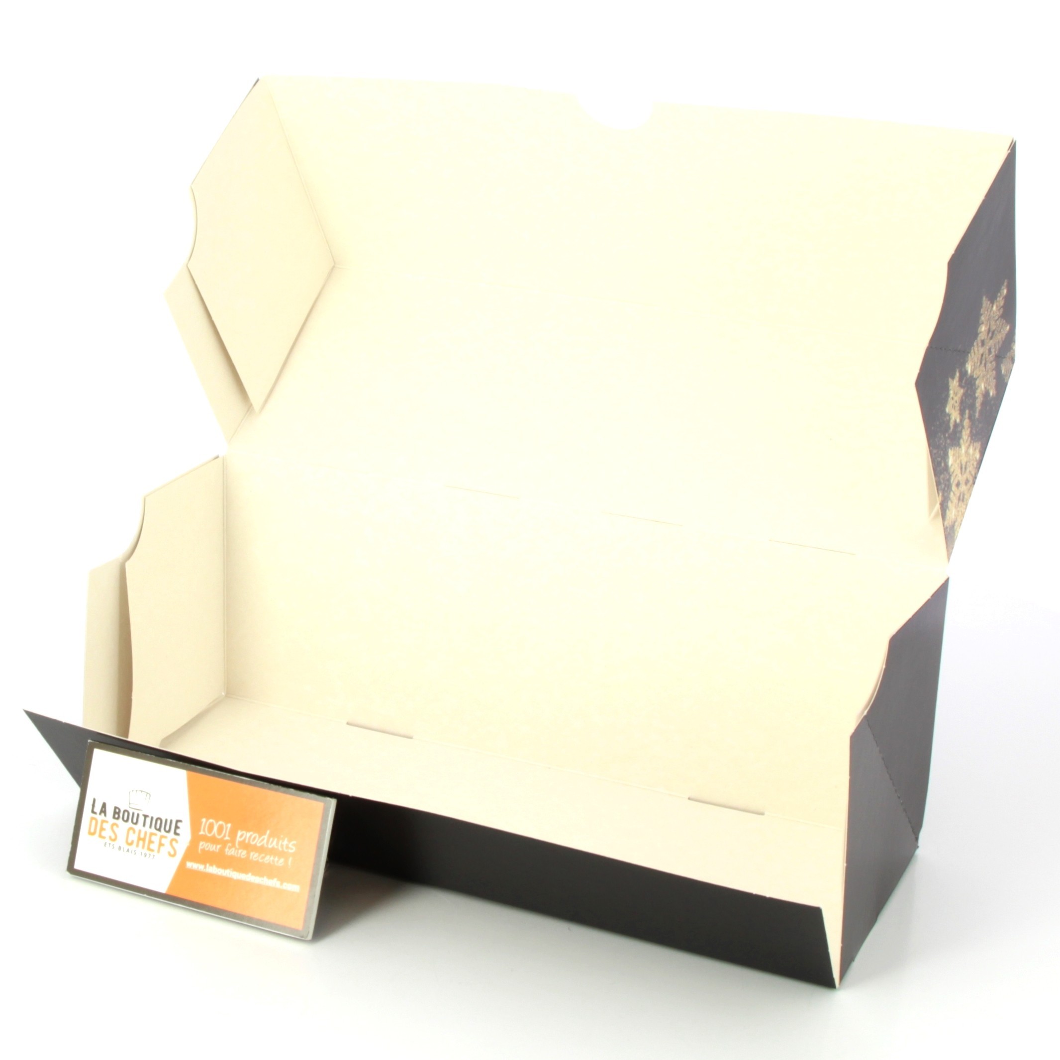 Boîtes à Bûches en carton Alimentaire par 25 - Thiolat
