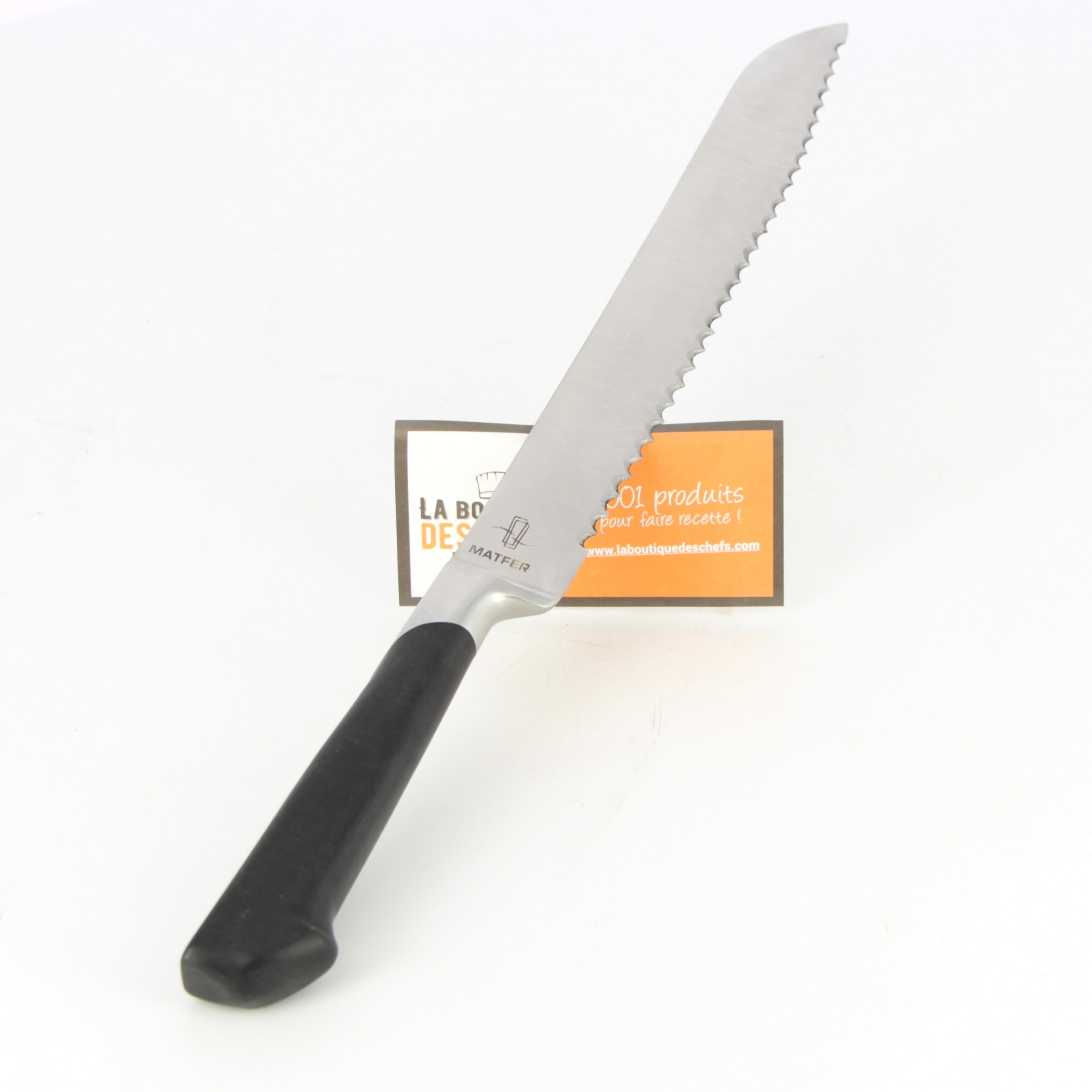 Couteau à pain lame crantée 23 cm - Matfer-Bourgeat