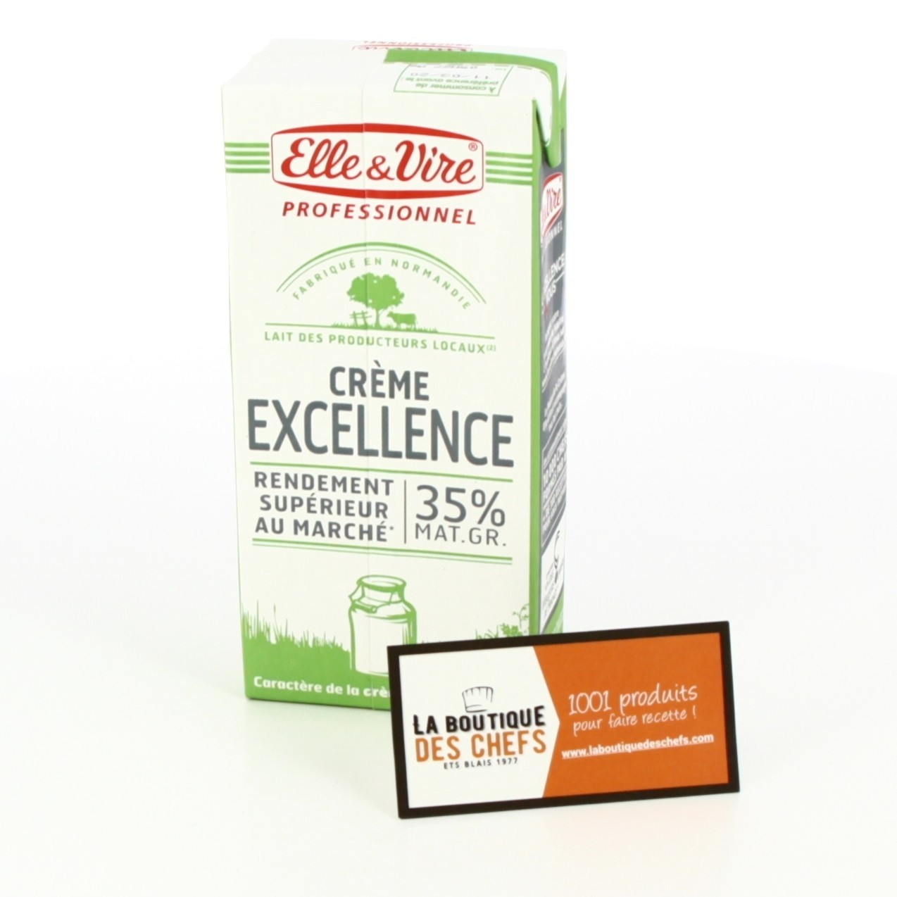 Crème liquide Excellence Pâtisserie 35% MG 1 L - Elle & Vire
