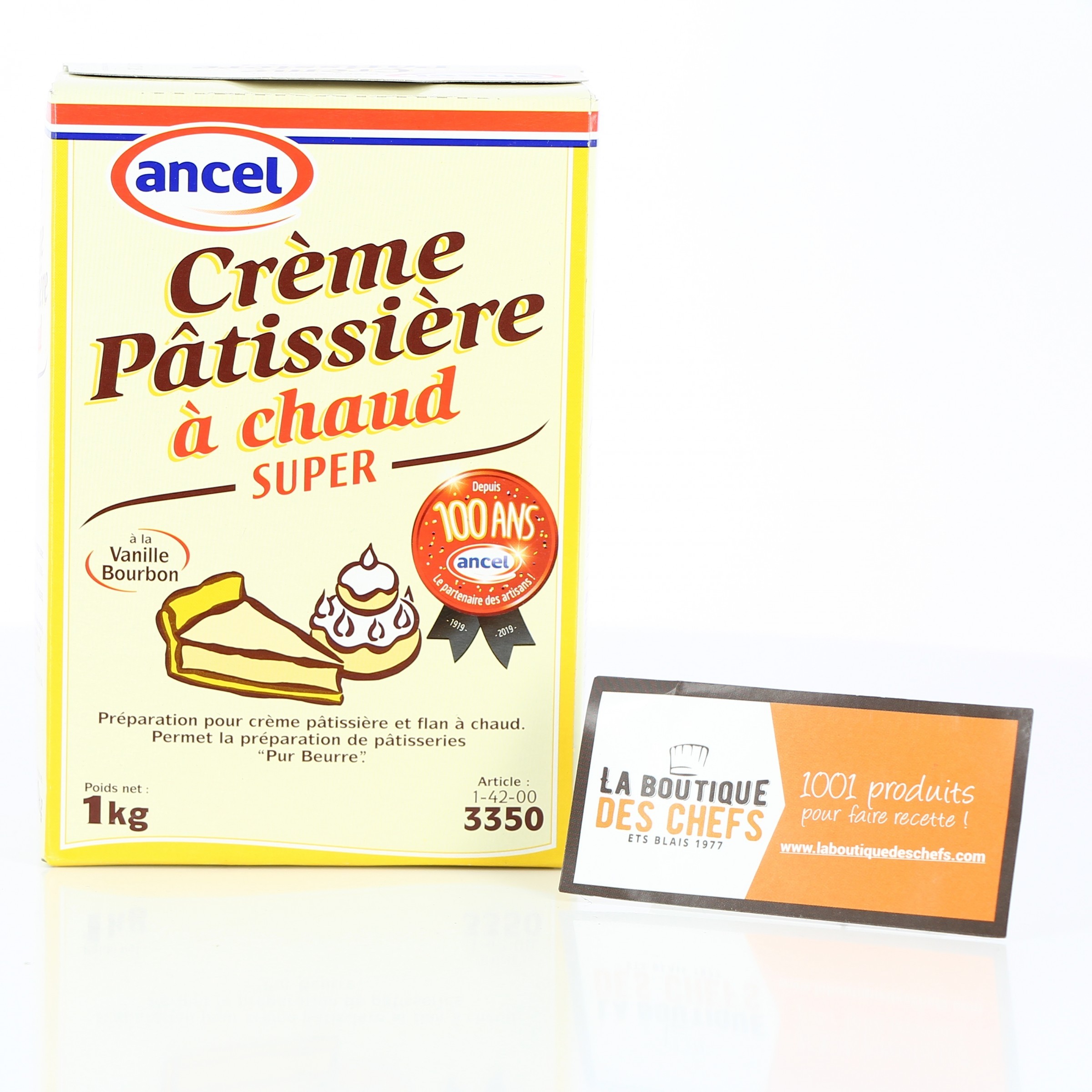 Crème Pâtissière à Froid PREMIUM - Préparation Pâtissière Ancel 1kg