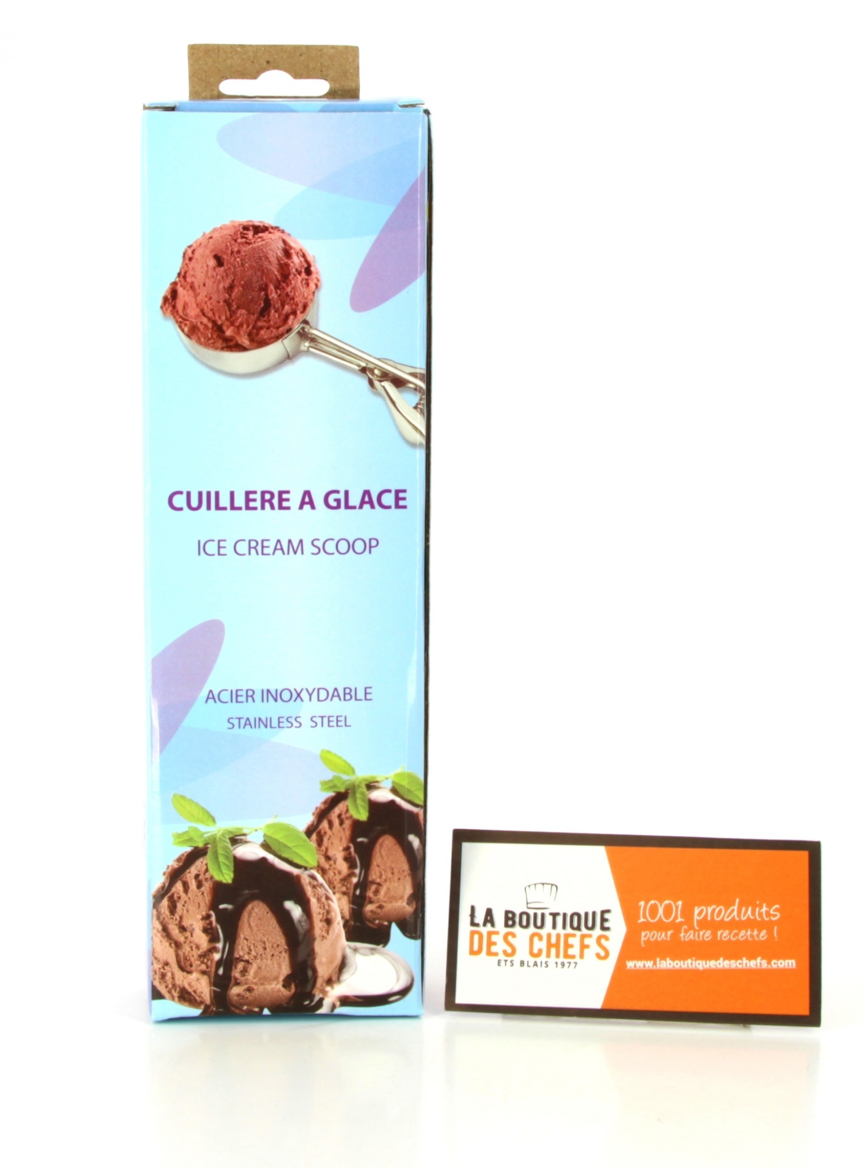 Cuillère à glace / Cuillère à dessert, Ivoire avec Nacré, EME