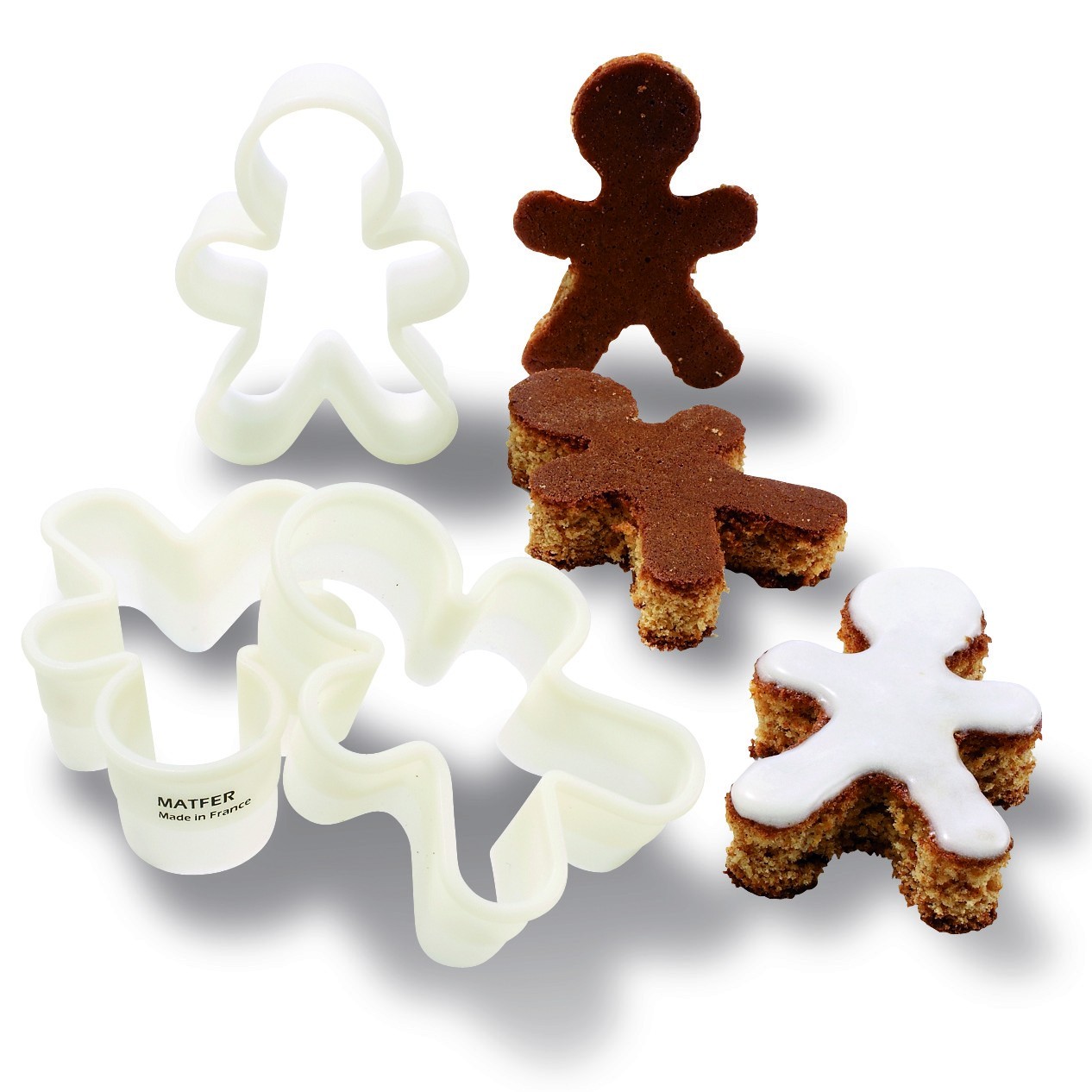 Découpoir en Exoglass Gingerbread man - bonhomme - Matfer-Bourgeat