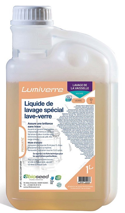 Liquide de rinçage pour lave-vaisselle et lave-verres 5L