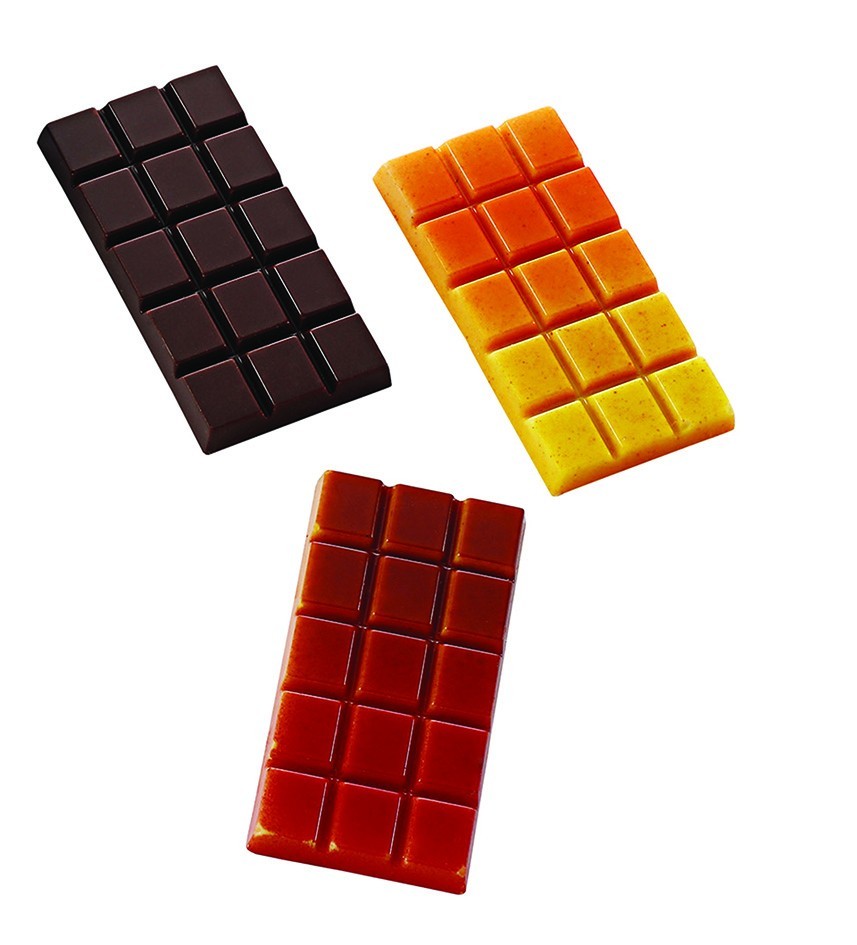 Moule à chocolats 12 Mini-tablettes - Matfer-Bourgeat