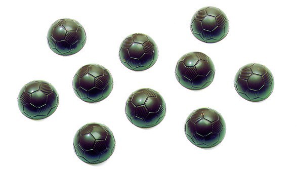 Moule à chocolat 20 ballons de football Ø 2,5 cm 275 mm x 175 mm -  Matfer-Bourgeat