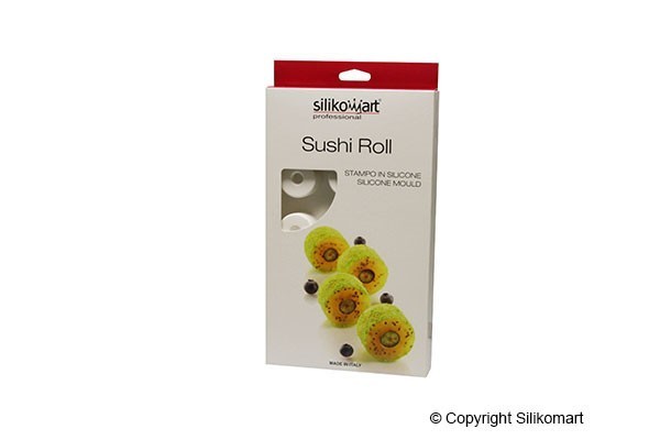 Moule silicone sushi maki 3D Silikomart - Moules SIlicone Professionnels  pour la Pâtisserie - La Toque d'Or