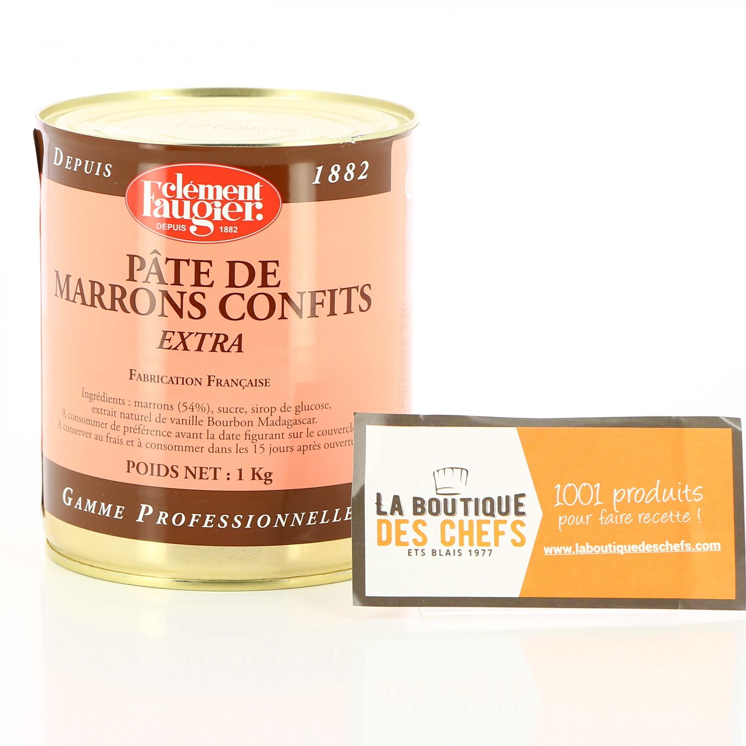 Pâte de marrons confits Clément Faugier 1 kg - CLEMENT FAUGIER