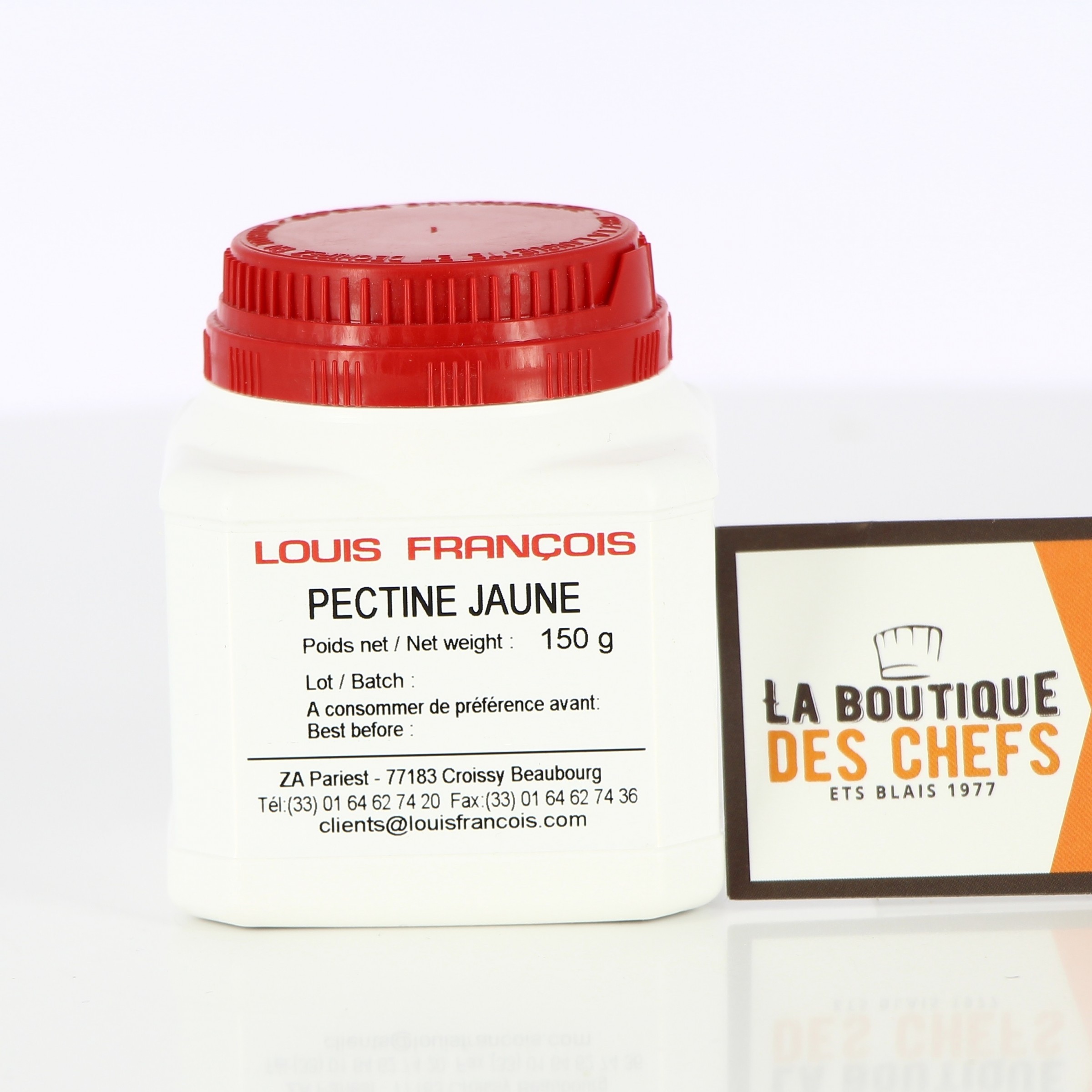 Pectine jaune, boîte de 150 g - Louis François
