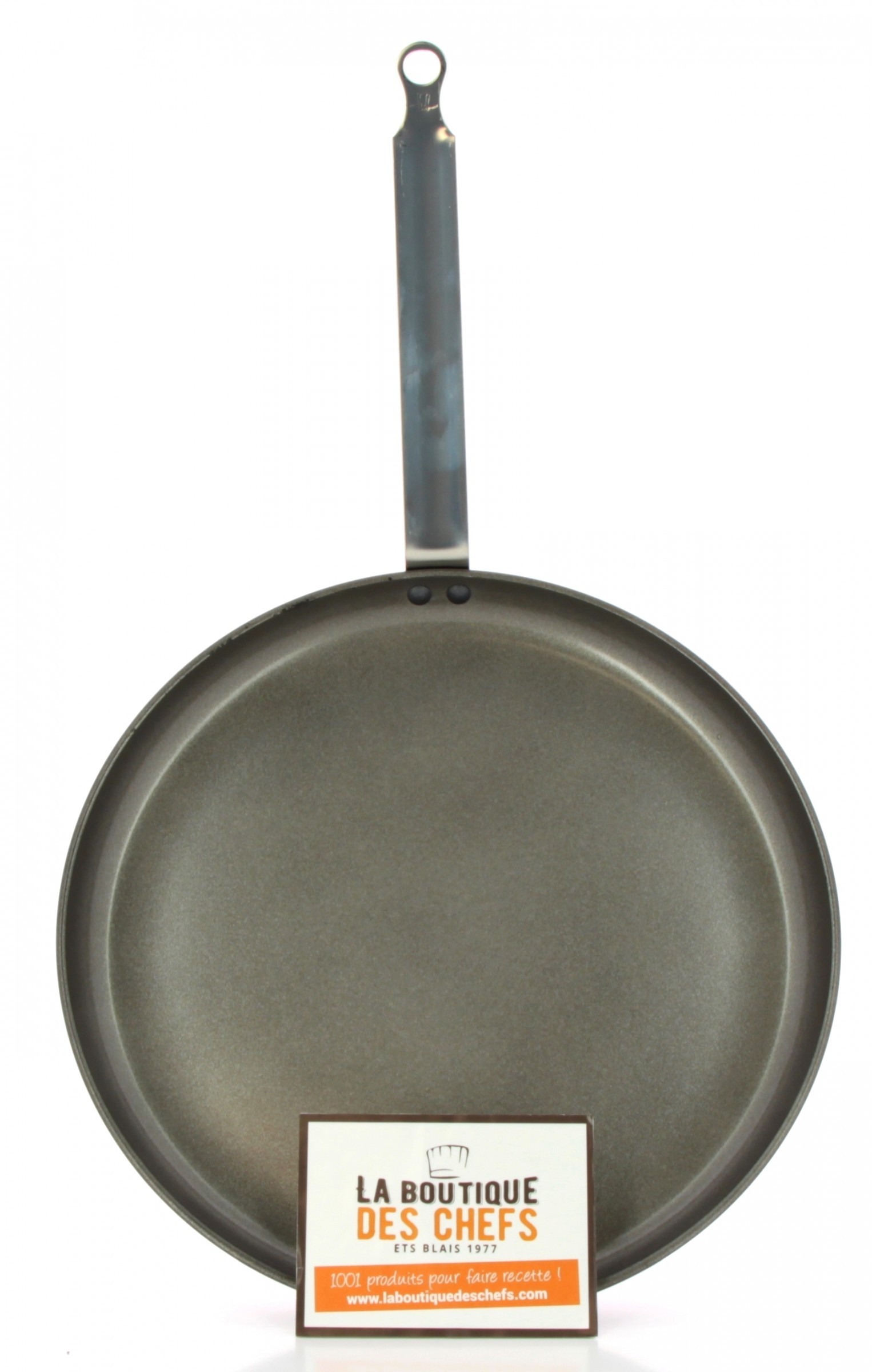 Poêle à crêpe en aluminium anti-adhésive 25 cm. Chef Matfer