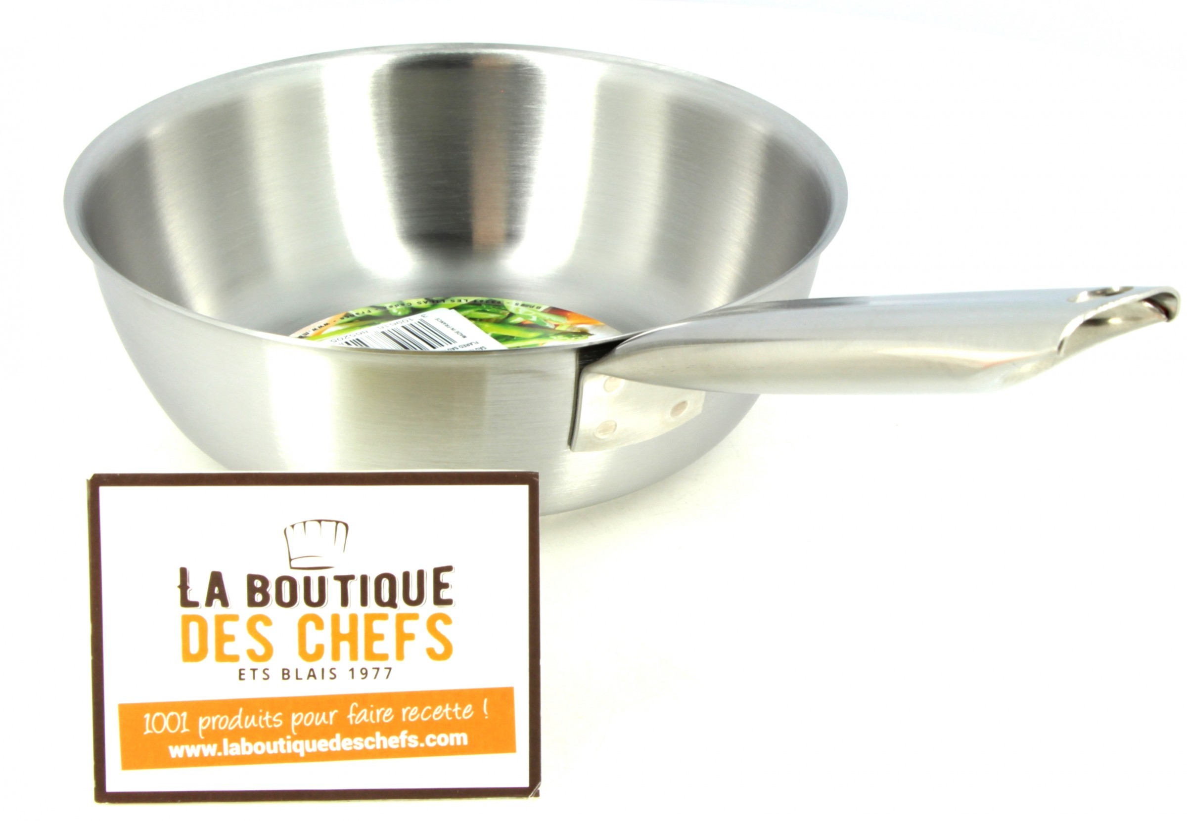 Poêle de cuisine, Alliance en cuivre et inox Made in France. -  Matfer-Bourgeat
