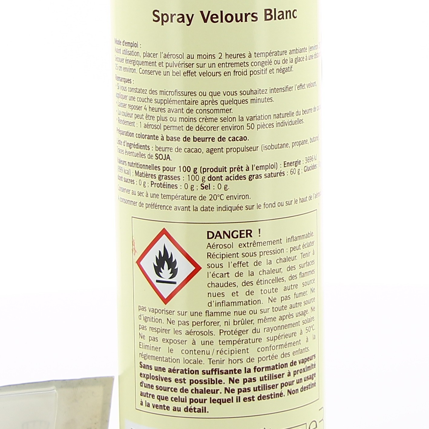 Spray velours Ancel 500 ml - Planète Gateau