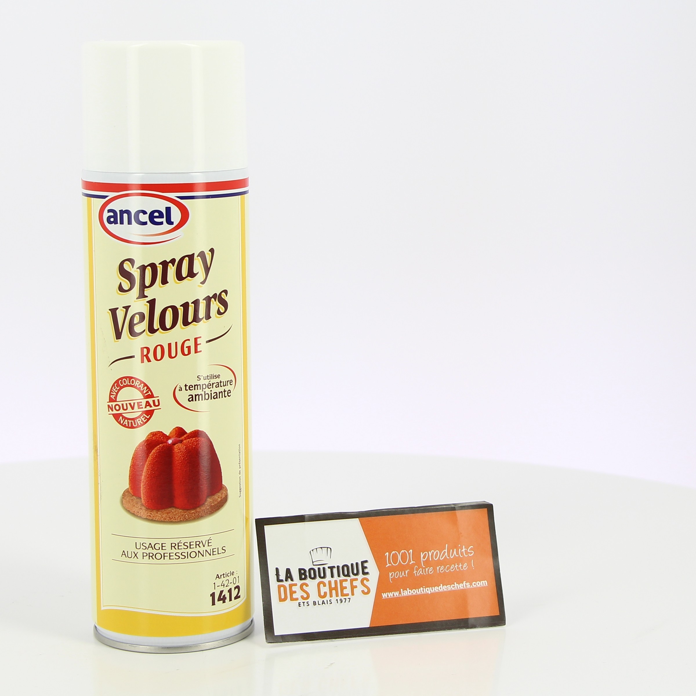 Colorant Rouge Effet Velours en Spray - Colorants Alimentaires en Spray -  La Toque d'Or