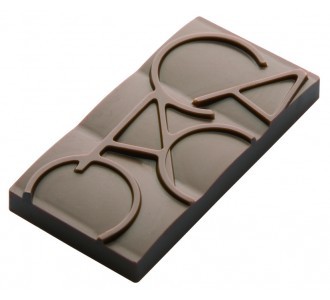 Moule Chocolat Barre Carrés Bombés 117 mm (x8) Chocolate World -  , Achat, Vente