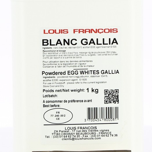 Blanc d'Oeuf Liquide Pasteurisé 1kg - Blancs Oeuf de poule vente