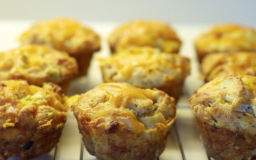 Muffins au Saumon Fumé