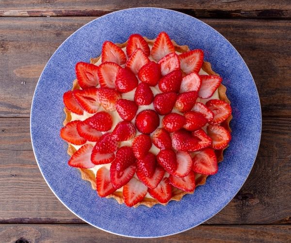 Tarte fraises & chocolat blanc - recette fête des mères