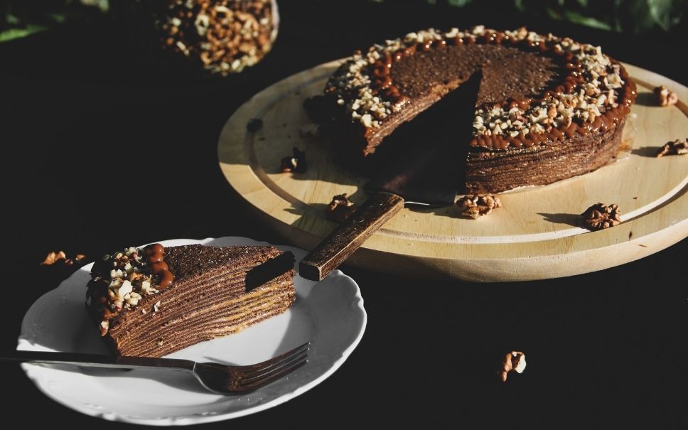 Recette gâteau de crêpes au chocolat