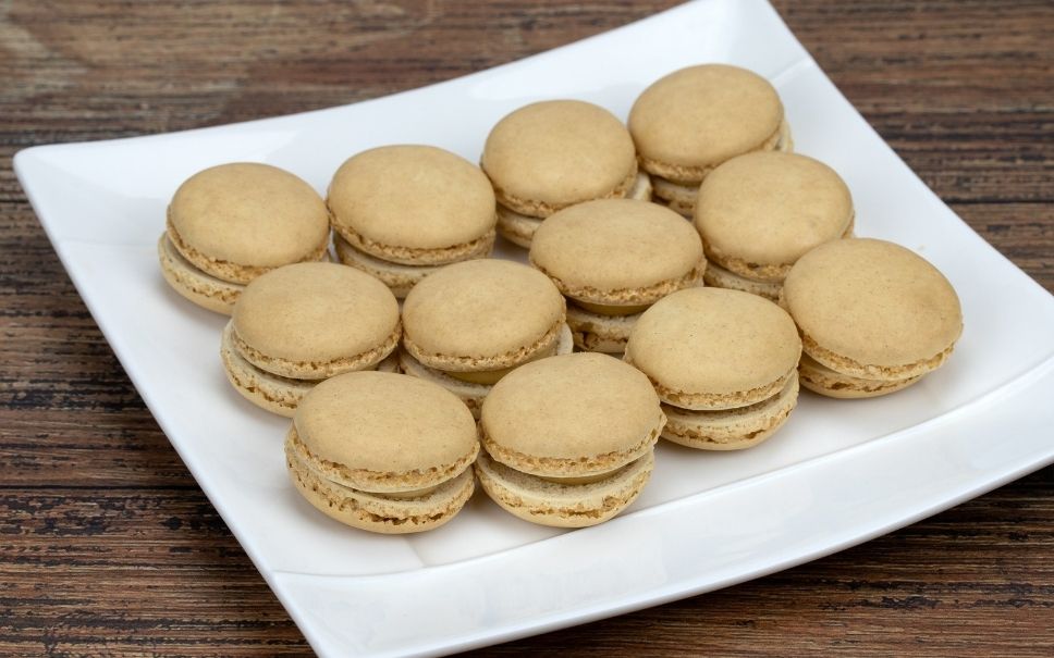 Macarons foie gras