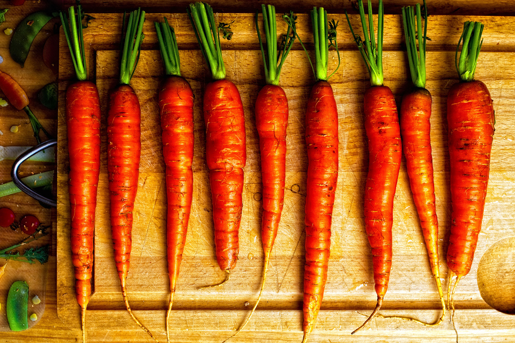 Carottes nouvelles