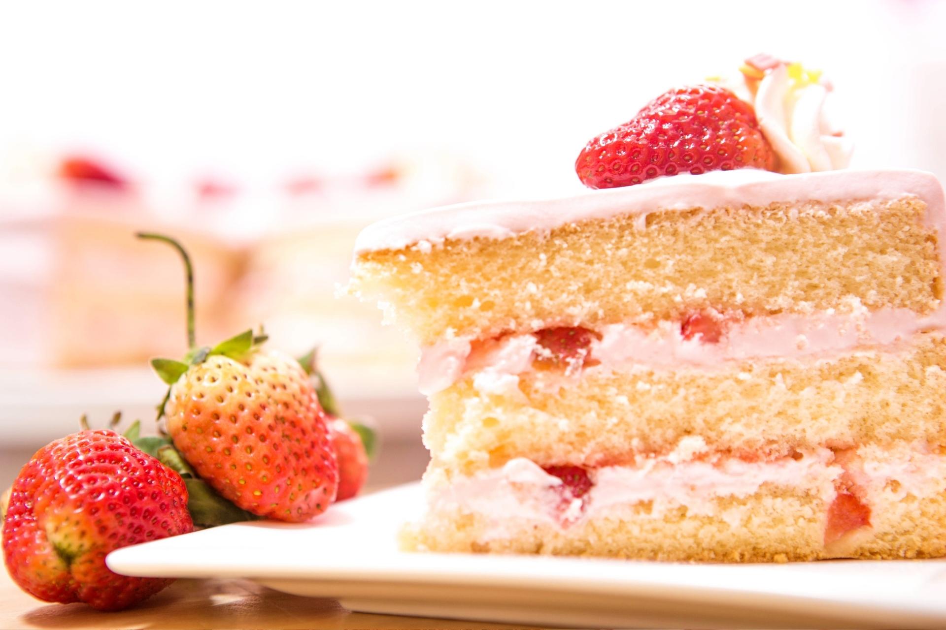 Number cake aux fraises