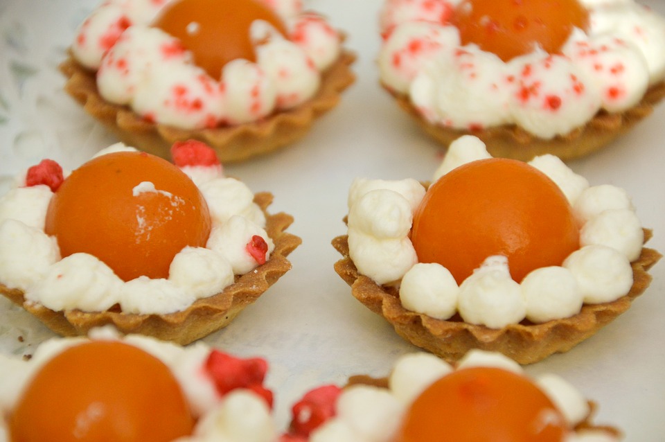 Tartelettes aux abricots.